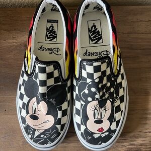 Mickey & Minnie Checkered Vans